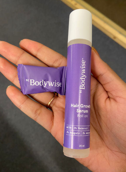 Sérum Roll-On Be Bodywise à La Rosemary Pour Croissance Cheveux - 3% Redensyl, 2% Anagai, Format Voyage